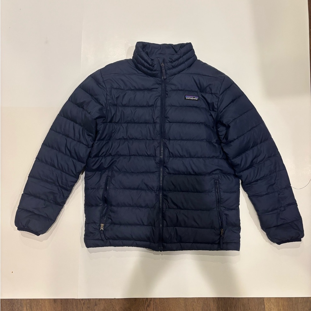 Patagonia Navy Blue Puffer Jacket